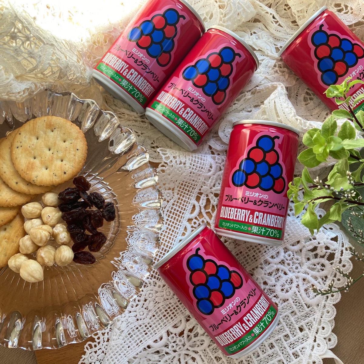 ブルーベリー&クランベリー/ミリオンパワー/ドリンクを使ったクチコミ(5枚目)