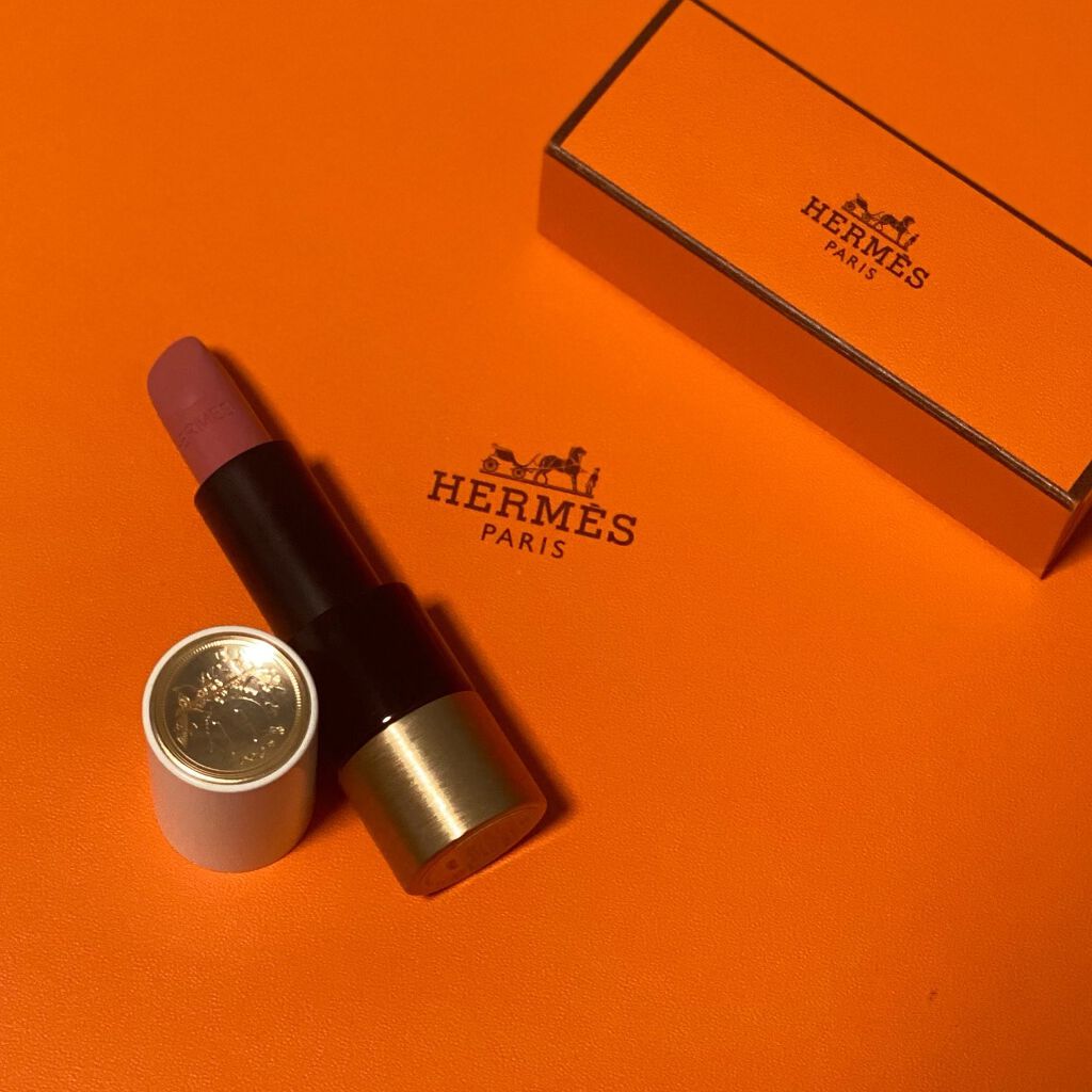 〈ルージュ・エルメス〉 ルージュ ア レーヴル サティネ/エルメス/口紅を使ったクチコミ(10枚目)