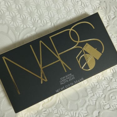 NARS スターシーン チークパレットのクチコミ「クリスマスコフレ予約してたの受け取ってきました🥰

#NARS の#スターシーンチークパレット.....」（1枚目）