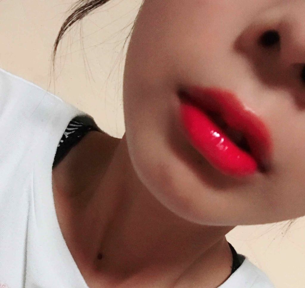 ディアダーリン ウォータージェルティント/ETUDE/リップティントを使ったクチコミ(2枚目)