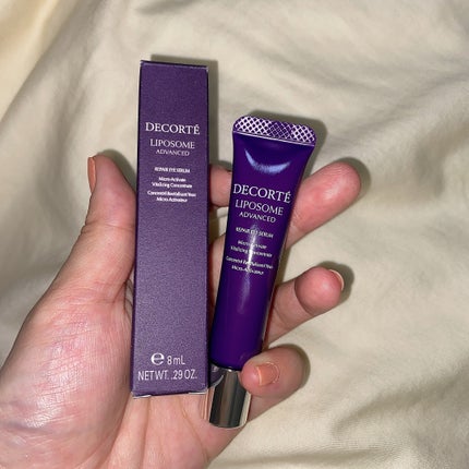 リポソーム アドバンスト リペアアイセラム/DECORTÉ/アイケア・アイクリームを使ったクチコミ(1枚目)