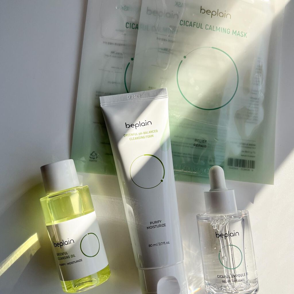 緑豆弱酸性クレンジング/beplain/クレンジングクリームを使ったクチコミ（3枚目）