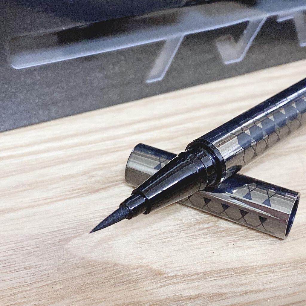 ニブ リクイドアイライナー BK1 ニブリクイドアイライナーBR1/ATSUSHI NAKASHIMA Cosme/リキッドアイライナーを使ったクチコミ（2枚目）