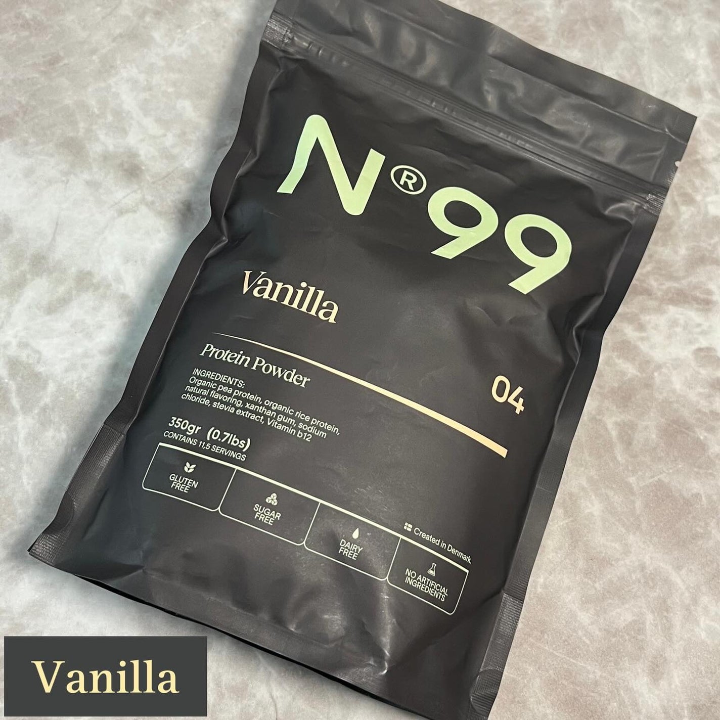 n99 ダークチョコレート プロテインパウダー/99 FOODS/食品を使ったクチコミ(8枚目)