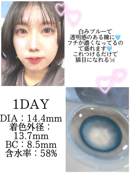 Angelcolor Bambi Series 1day /AngelColor/ワンデー(1DAY)カラコンを使ったクチコミ(2枚目)