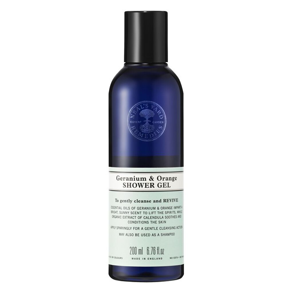 ニールズヤード レメディーズ ゼラニウム＆オレンジシャワージェル