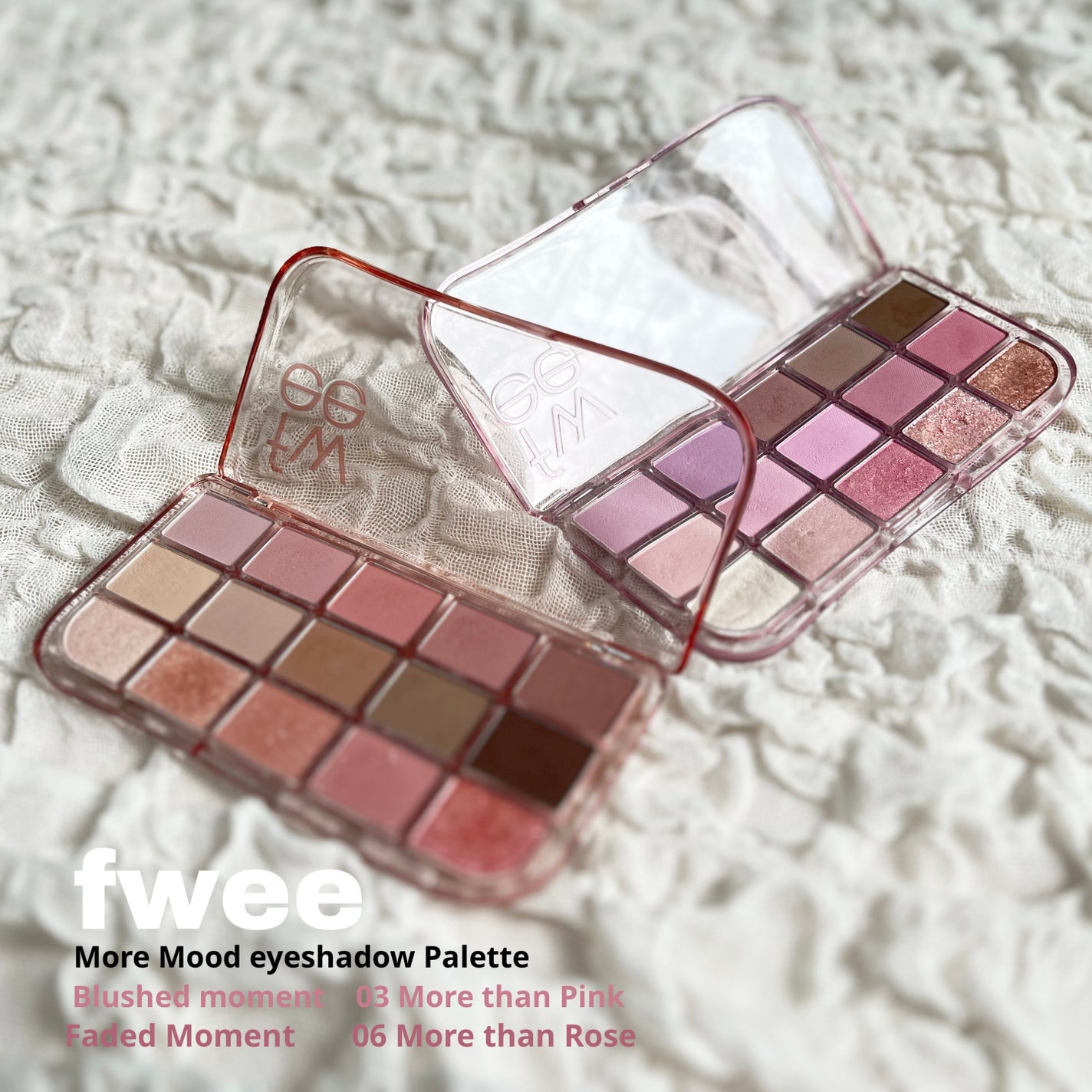 フィー モアムードアイパレット/fwee/アイシャドウパレットを使ったクチコミ(1枚目)