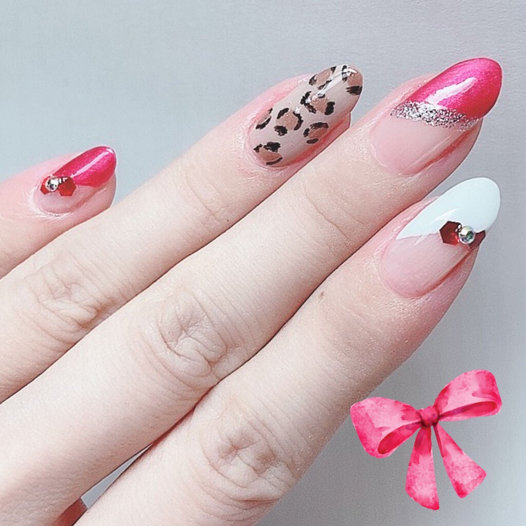 ネイル エナメル 細筆タイプ/ちふれ/マニキュアを使ったクチコミ(2枚目)