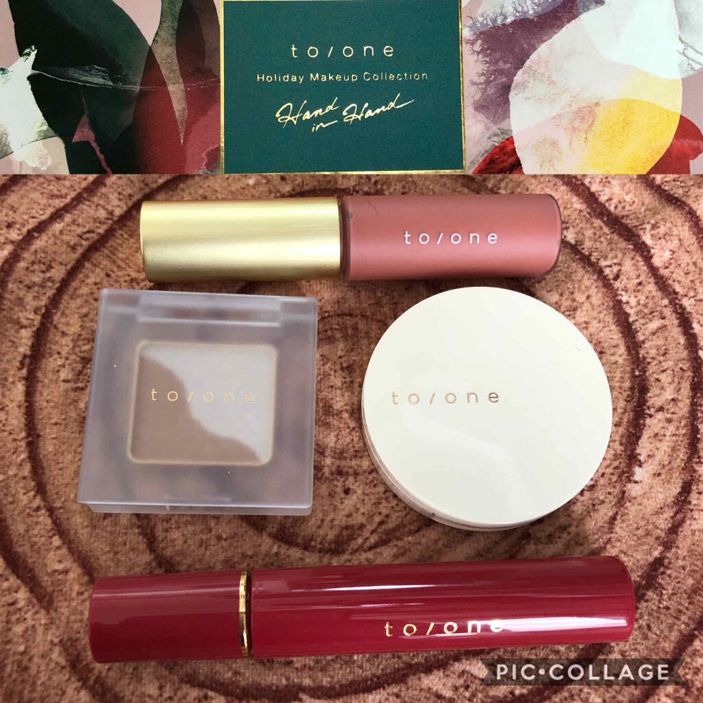 トーン ホリデー メイクアップ コレクション 2020/to/one/メイクアップキットを使ったクチコミ(2枚目)