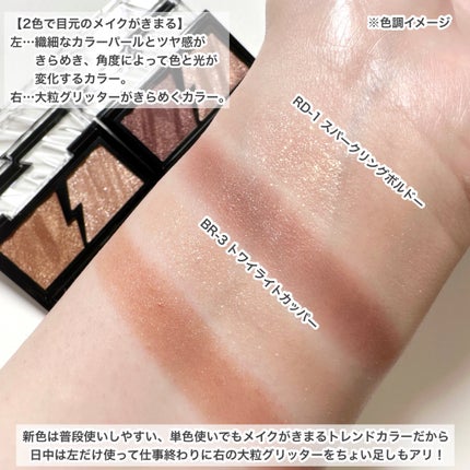 エレクトリックショックアイズ /KATE/アイシャドウパレットを使ったクチコミ(7枚目)