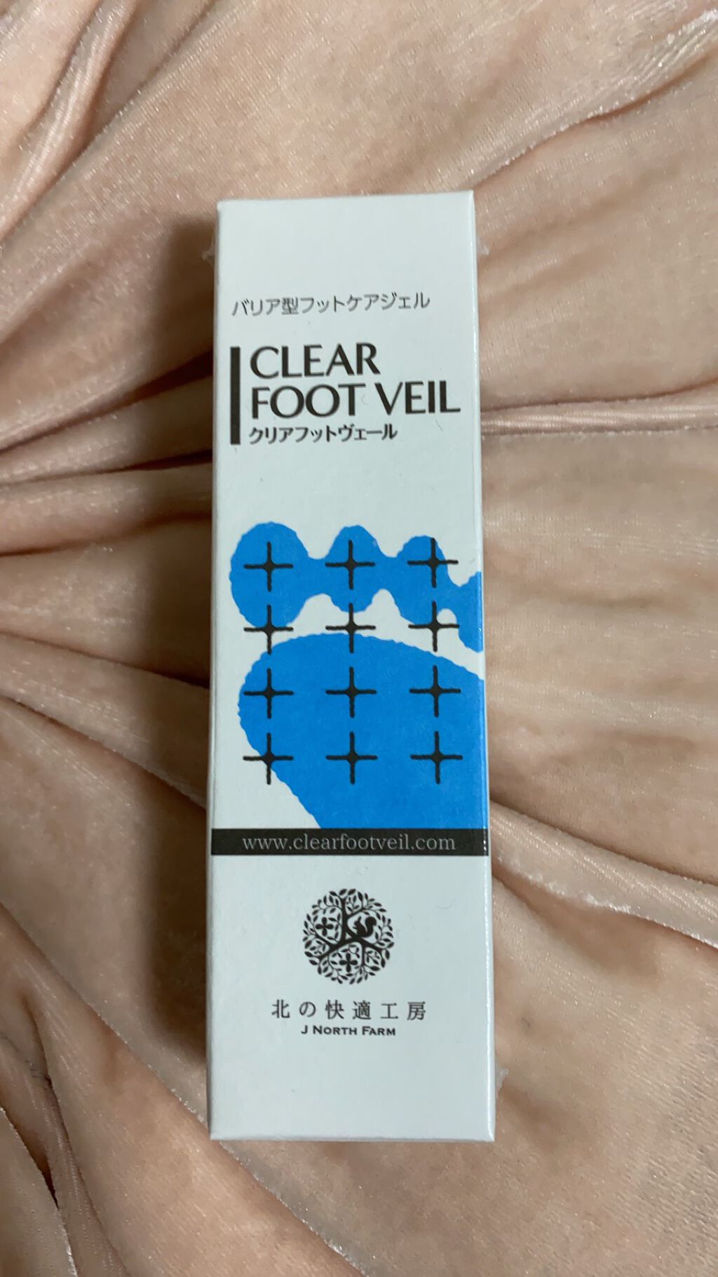 クリアフットヴェール/北の快適工房/レッグ・フットケアを使ったクチコミ（1枚目）