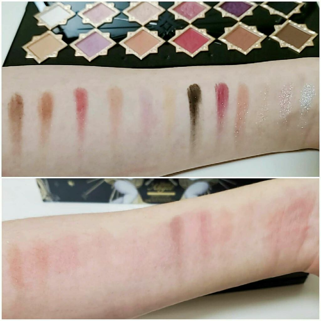 リトルエンジェル12色アイシャドウパレット/FlowerKnows/アイシャドウパレットを使ったクチコミ(3枚目)