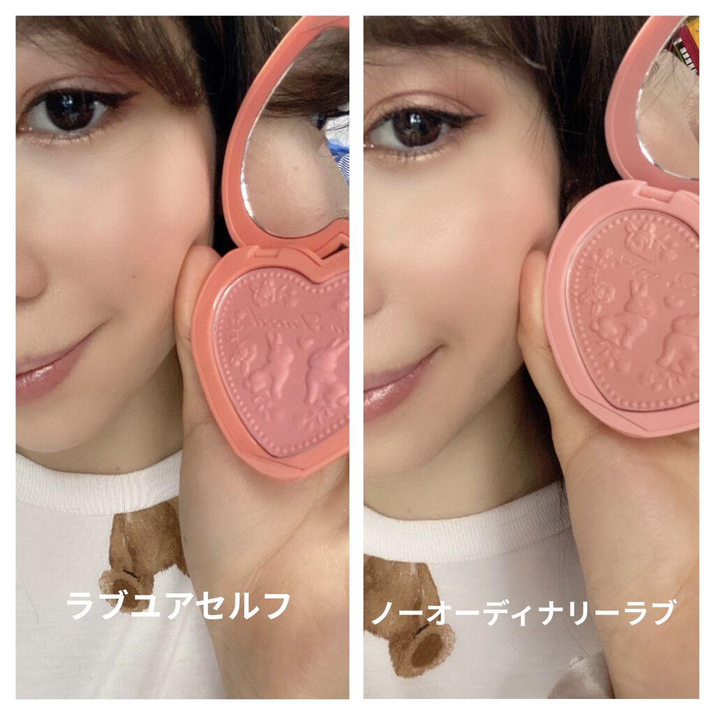  ラブ フラッシュ ウォーターカラー ブラッシュ​ ノー オーディナリー ラブ /Too Faced/パウダーチークを使ったクチコミ（3枚目）