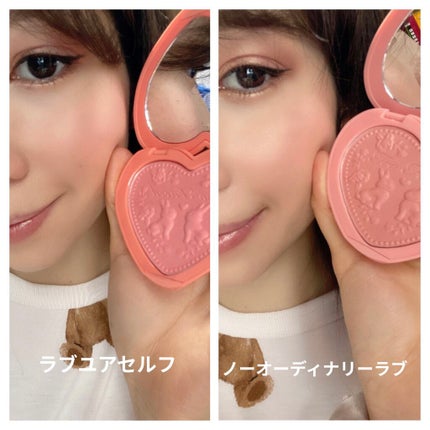 ラブ フラッシュ ウォーターカラー ブラッシュ/Too Faced/パウダーチークを使ったクチコミ(3枚目)