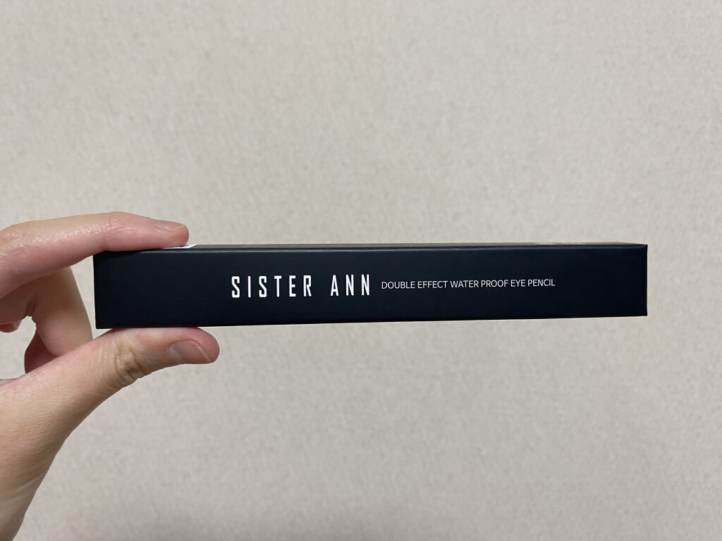 ウォータープルーフペンシルアイライナー/SISTER ANN/ペンシルアイライナーを使ったクチコミ（1枚目）