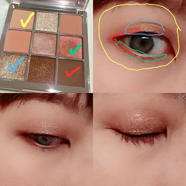 The Bella collection eyeshadow palette/CELEFIT/パウダーアイシャドウを使ったクチコミ（2枚目）