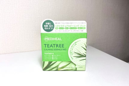 ティーツリーカーミングエッセンスパッド/MEDIHEAL/トナーパッドを使ったクチコミ(1枚目)