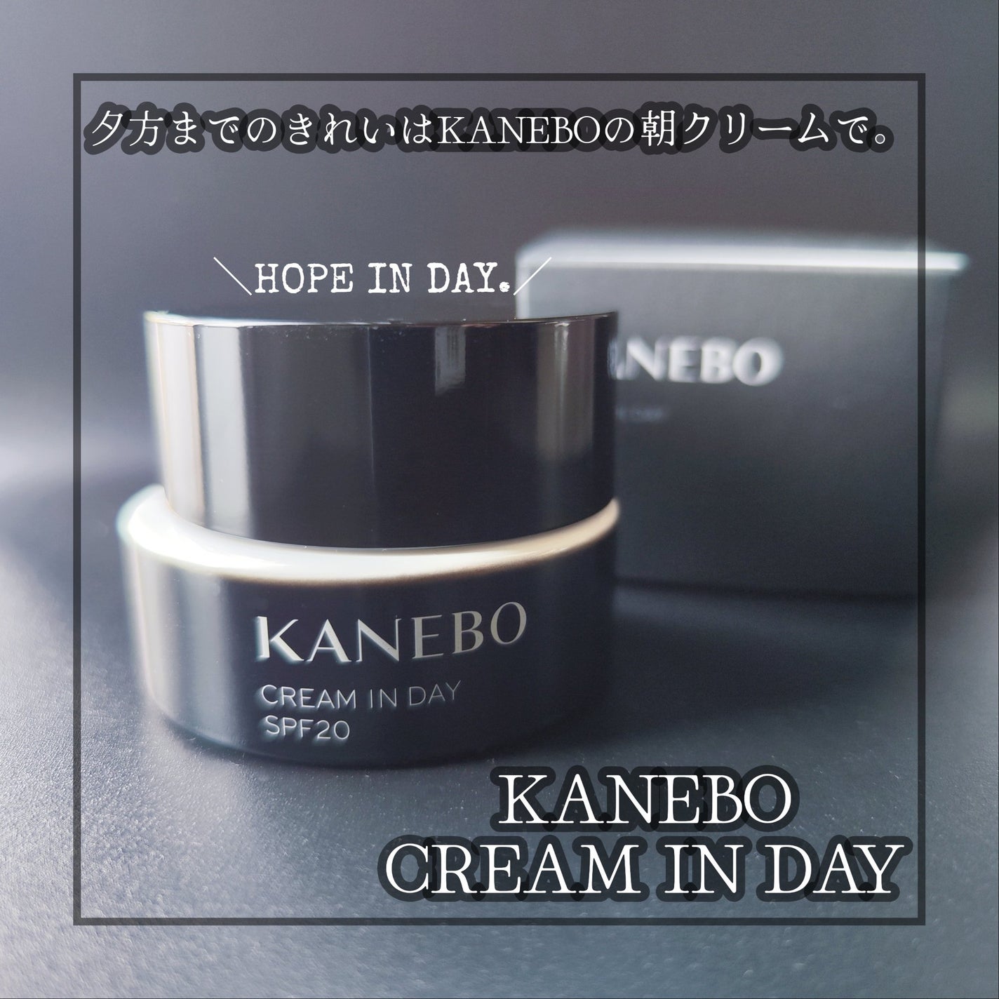 クリーム イン デイ/KANEBO/フェイスクリームを使ったクチコミ(1枚目)