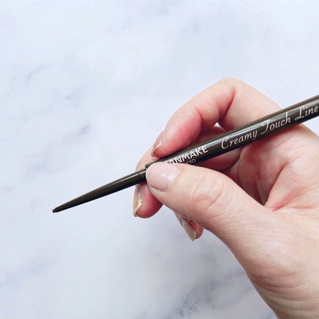 クリーミータッチライナー/キャンメイク/ジェルアイライナーを使ったクチコミ（2枚目）