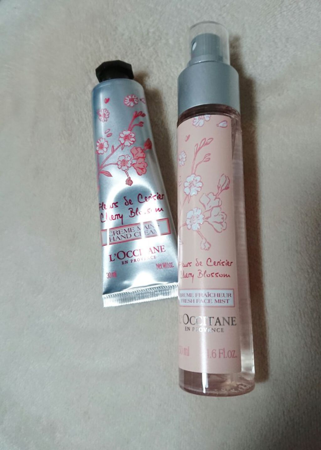 チェリーブロッサム ソフトハンドクリーム/L'OCCITANE/ハンドクリームを使ったクチコミ（3枚目）