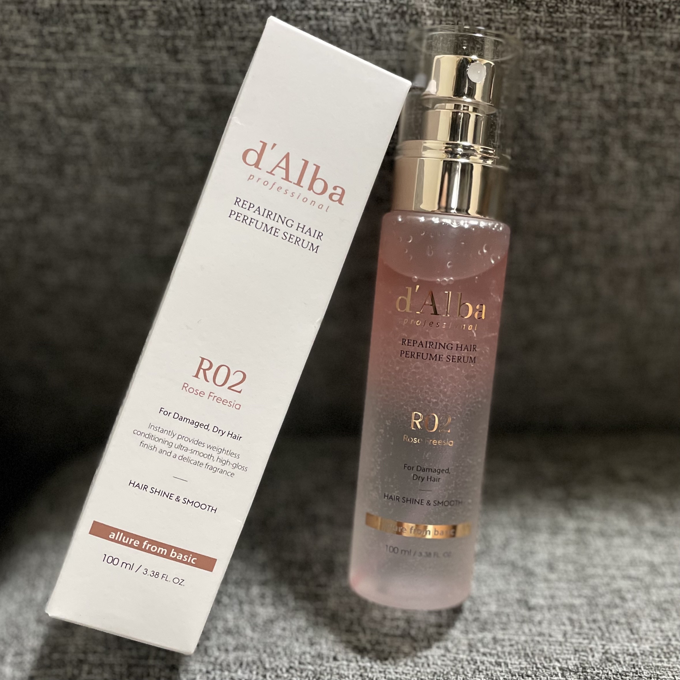 プロフェッショナルリペアリングヘアパヒュームセラム/ダルバ/ヘアミストを使ったクチコミ（2枚目）