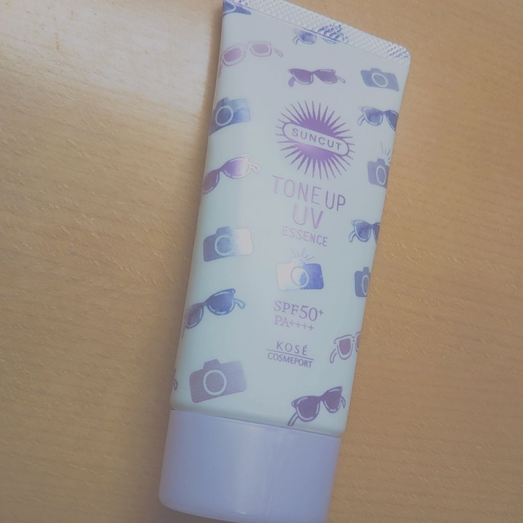 トーンアップUV エッセンス/サンカット®/日焼け止めローションを使ったクチコミ(1枚目)