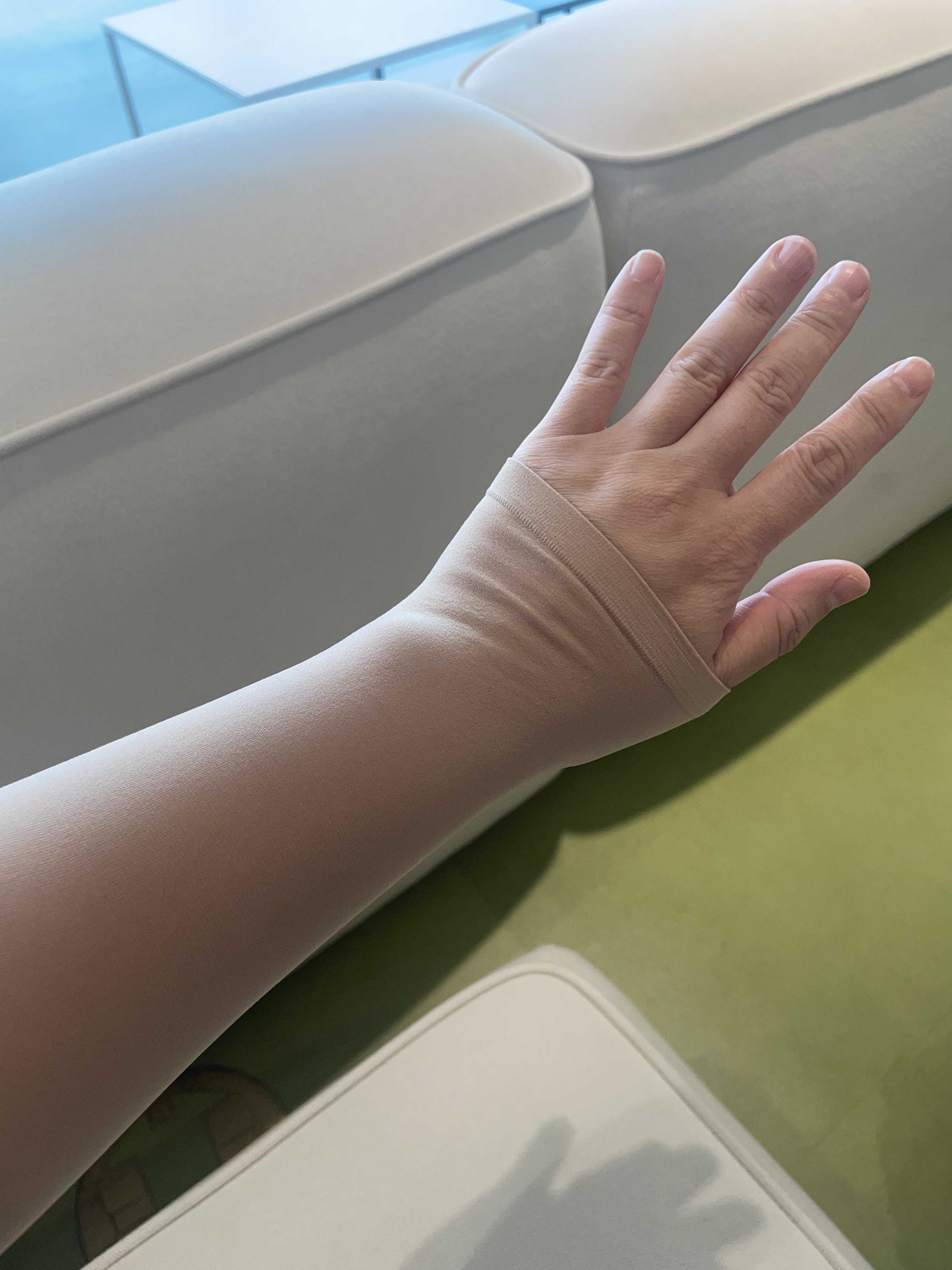 BLCA 紫外線カット アームストッキング/BLCA/その他を使ったクチコミ（2枚目）