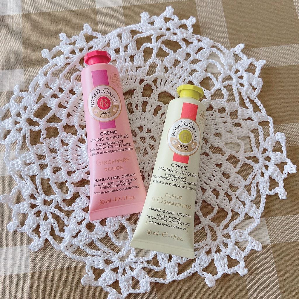 オスマンティウスパフューム ハンドクリーム/ロジェ・ガレ/ハンドクリームを使ったクチコミ（1枚目）