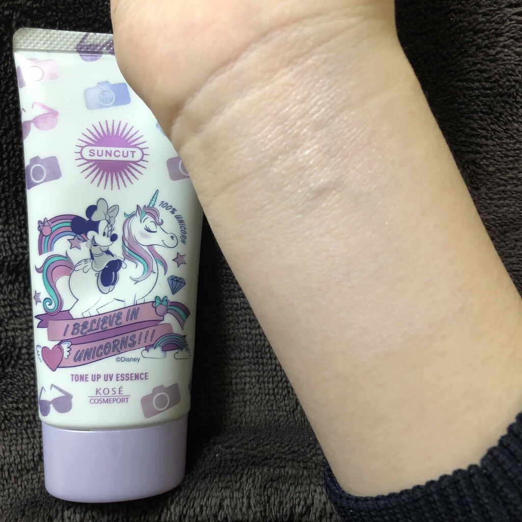トーンアップUV エッセンス/サンカット®/日焼け止めローションを使ったクチコミ(3枚目)