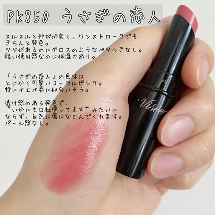 ネンマクフェイク ルージュ/Visée/口紅を使ったクチコミ(3枚目)