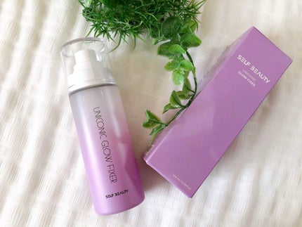 ユニコーン メイクアップグローフィックスミスト/SELF BEAUTY/フィックスミストを使ったクチコミ(3枚目)