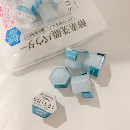 スイサイ ビューティクリア パウダーウォッシュN/suisai/洗顔パウダーを使ったクチコミ(2枚目)