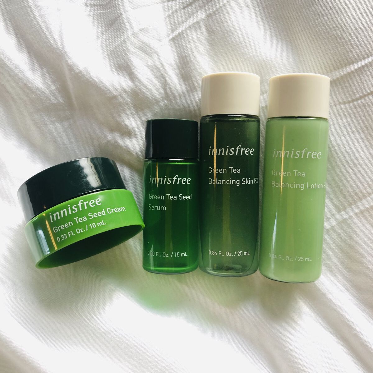 グリーンティーシード クリーム/innisfree/フェイスクリームを使ったクチコミ（2枚目）