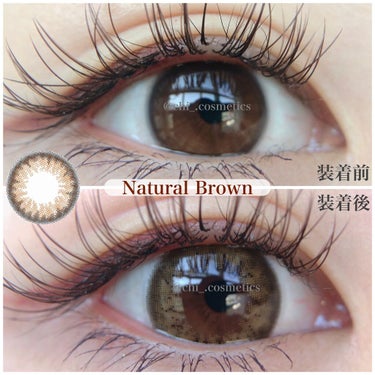 バンビシリーズ ワンデー ナチュラル Natural Brown/AngelColor/ワンデー（１DAY）カラコンを使ったクチコミ（3枚目）