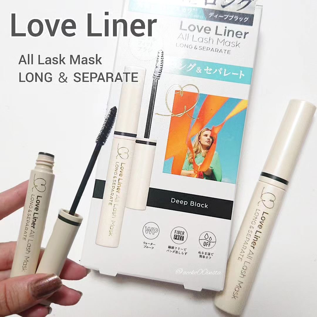 ラブ・ライナー オールラッシュマスク ブラック/ラブ・ライナー/マスカラを使ったクチコミ（1枚目）