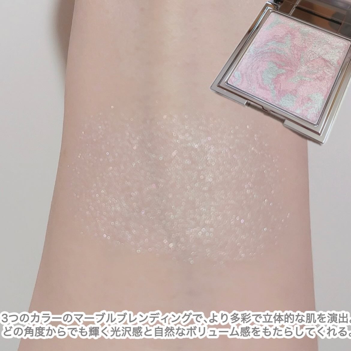 スキンルミナスハイライター/DEAR DAHLIA/パウダーハイライトを使ったクチコミ(3枚目)