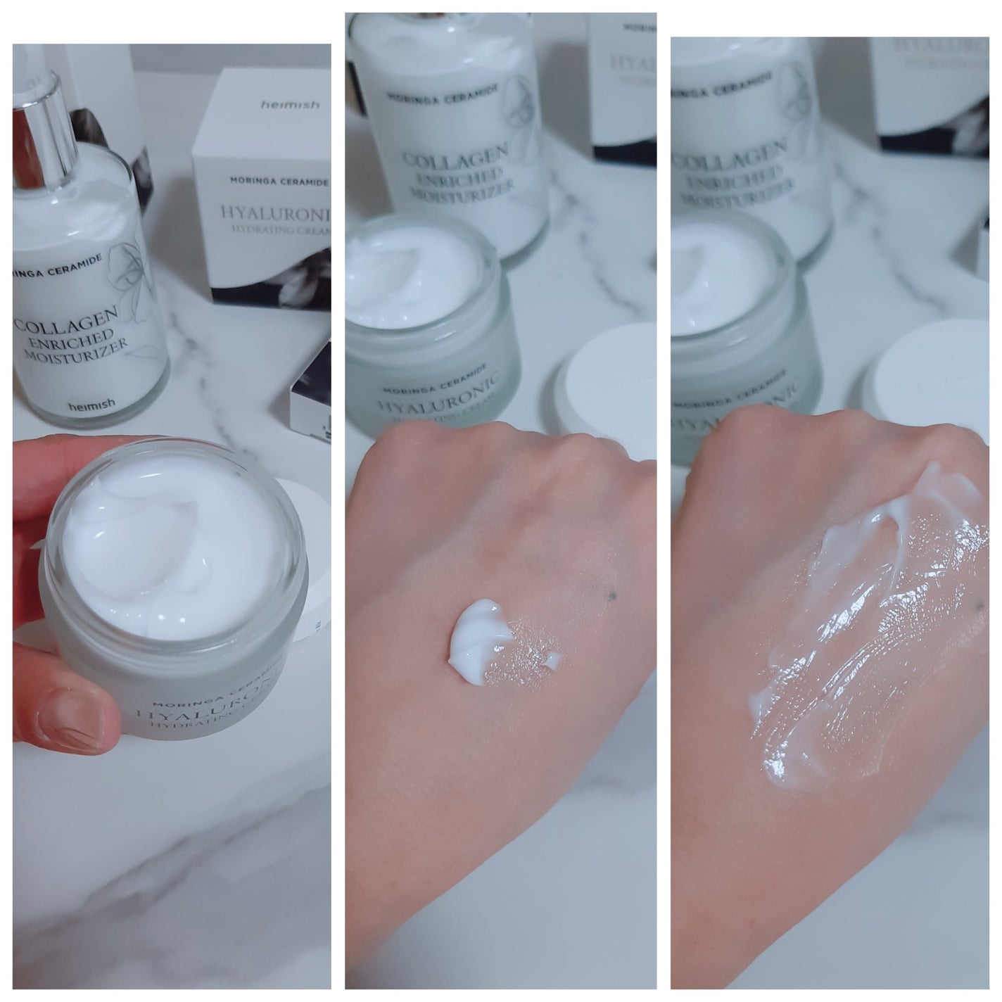 みぃ on LIPS 「〈ヘイミッシュ〉新作!モリンガセラミドシリーズ3種類使ってみま..」(5枚目)