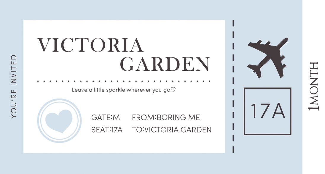 VICTORIA GARDEN 1month クリオネブルー