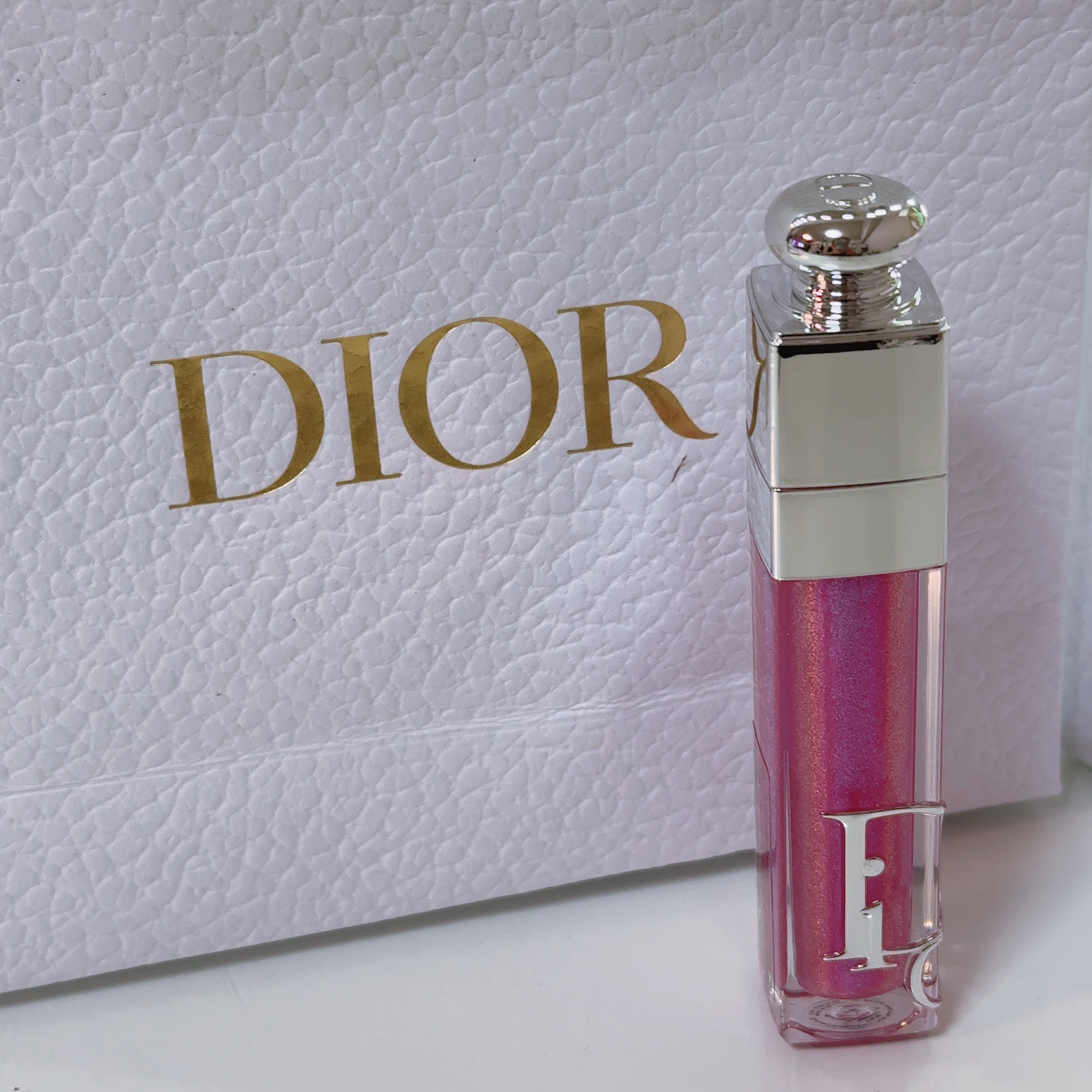 ディオール アディクト リップ マキシマイザー 003ホログラフィック ラベンダー/Dior/リップグロスを使ったクチコミ（1枚目）