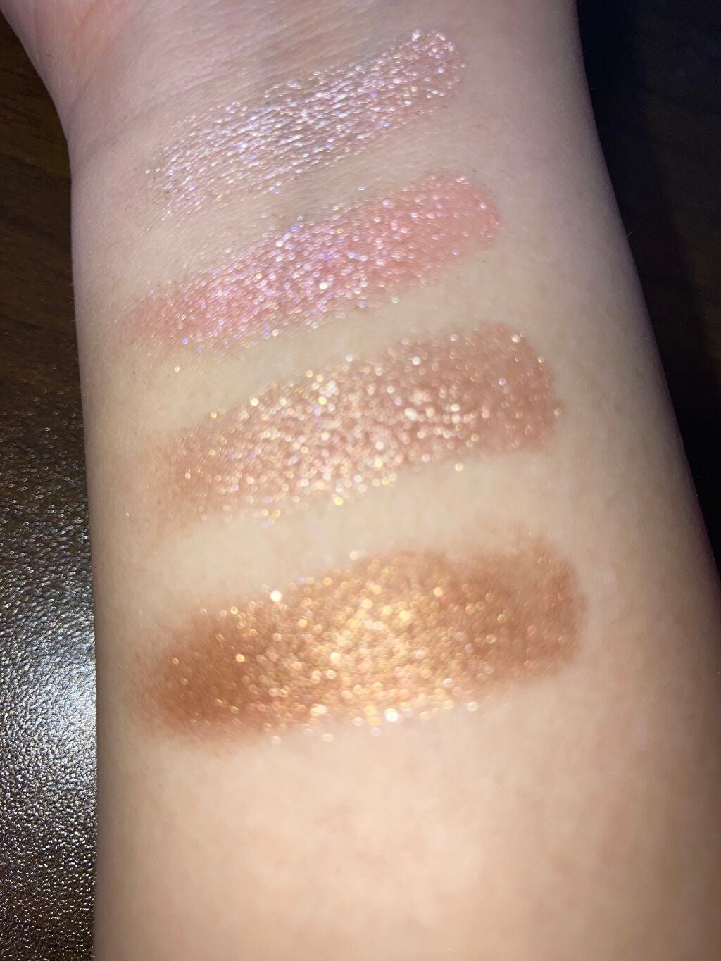 シャイニーシャドウ N/excel/単色アイシャドウを使ったクチコミ(2枚目)