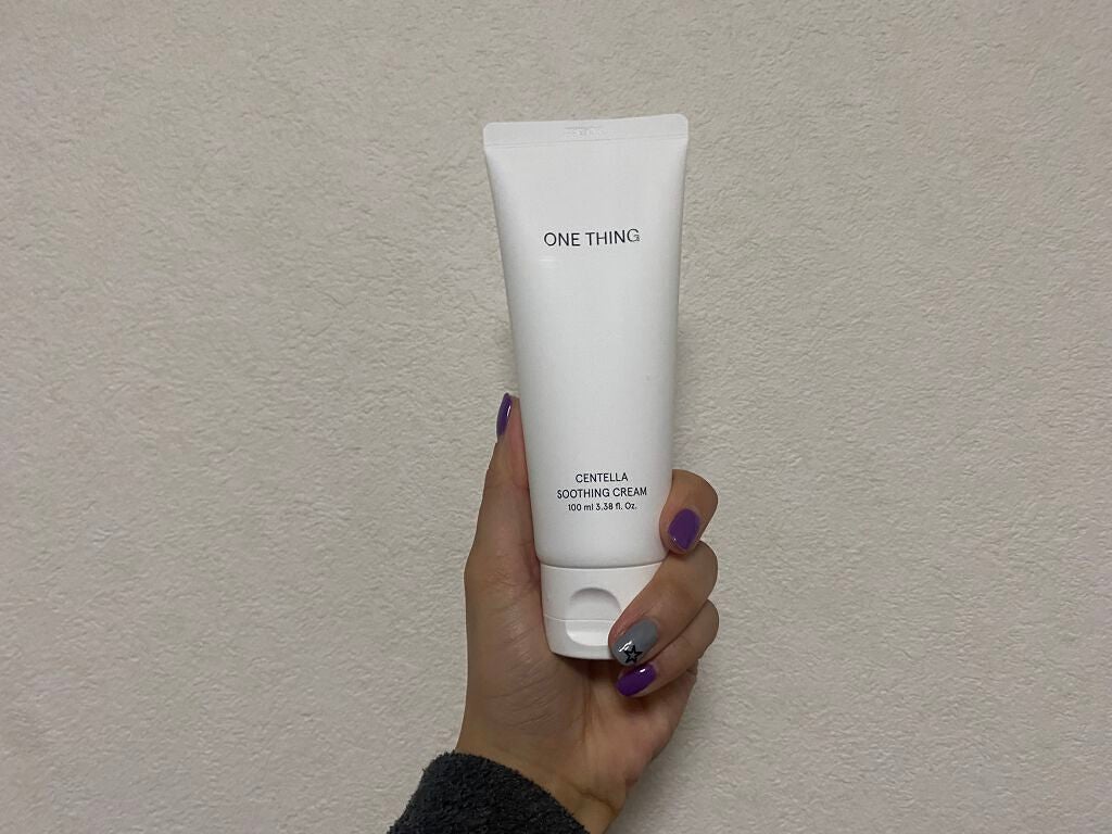 センテラスージングクリーム/ONE THING/フェイスクリームを使ったクチコミ(1枚目)
