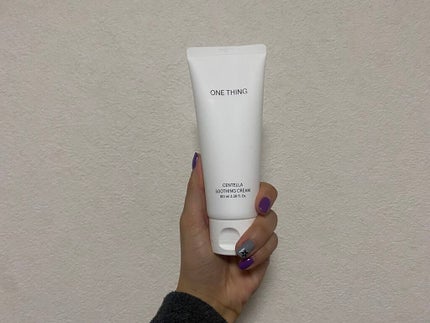 センテラスージングクリーム/ONE THING/フェイスクリームを使ったクチコミ(1枚目)