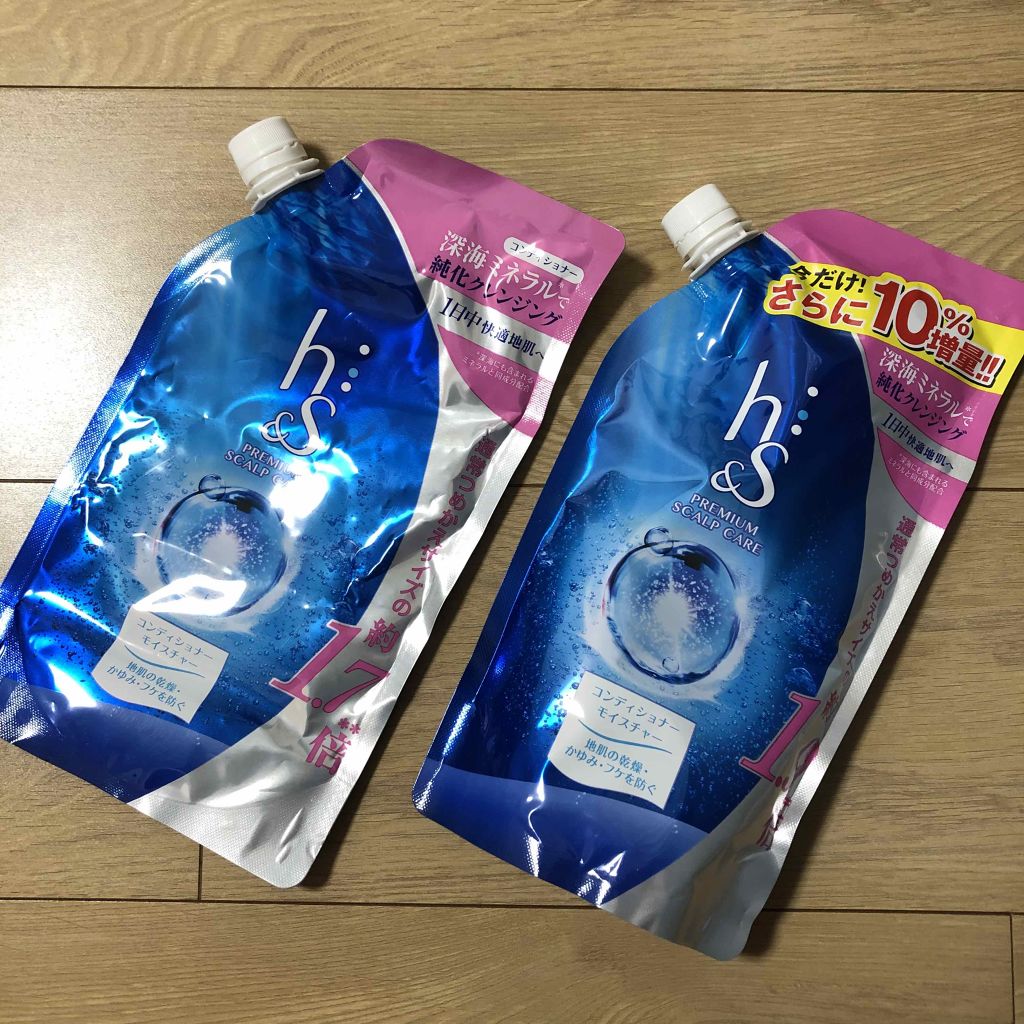モイスチャー シャンプー/コンディショナー/h&s/市販シャンプーを使ったクチコミ(1枚目)