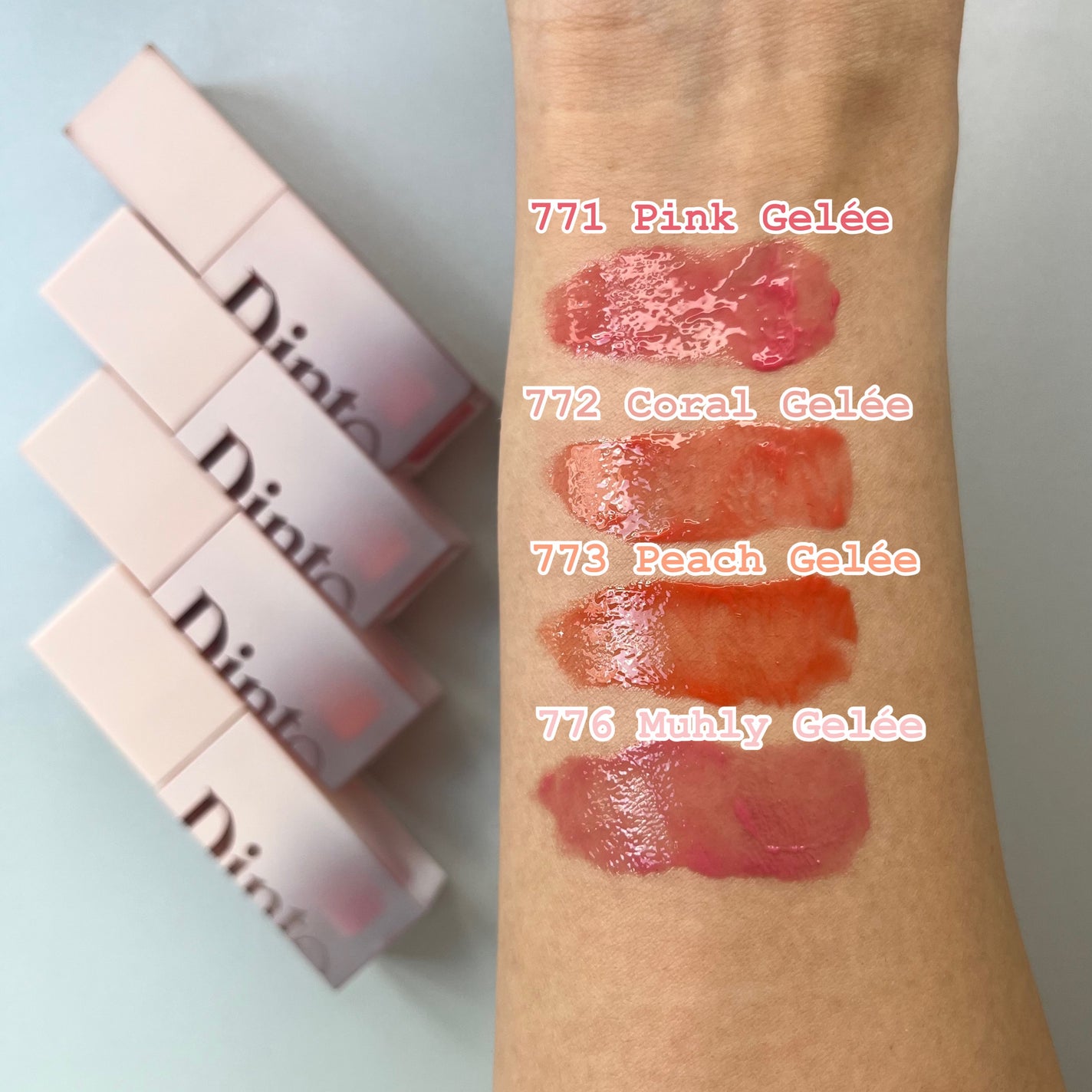 (ル・シャ ボテコレクション)ブラーゼリーボリュームリップティント/Dinto/リップティントを使ったクチコミ(3枚目)