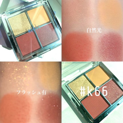 アイランドアドベンチャー4アイシャドウ/HEXZE(ヘックスゼ)/アイシャドウパレットを使ったクチコミ(3枚目)