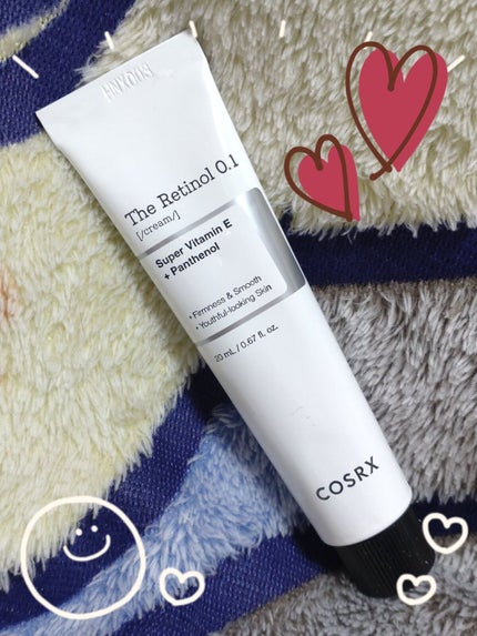 RXザ・レチノール0.1クリーム/COSRX/フェイスクリームを使ったクチコミ(1枚目)