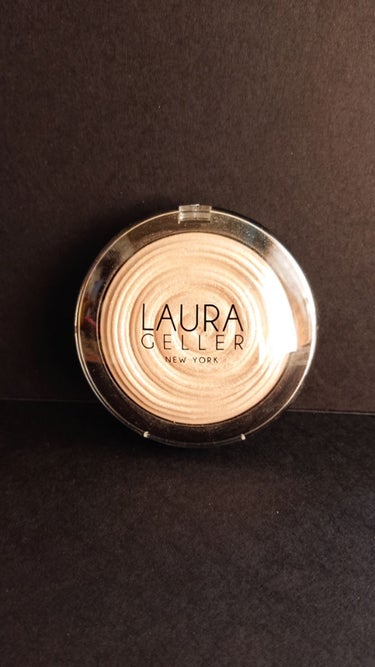 Baked Gelato Swirl Illuminator/LAURA GELLER/プレストパウダーを使ったクチコミ（1枚目）