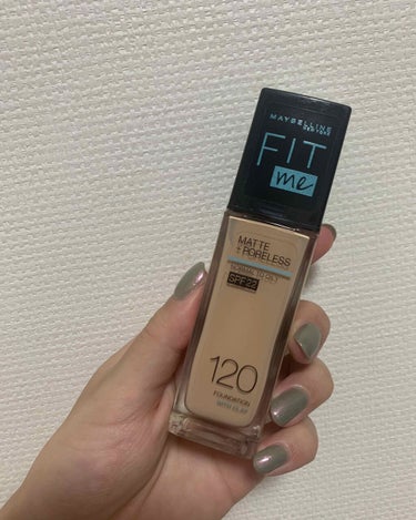 フィットミー リキッドファンデーション R/MAYBELLINE NEW YORK/リキッドファンデーションを使ったクチコミ（1枚目）