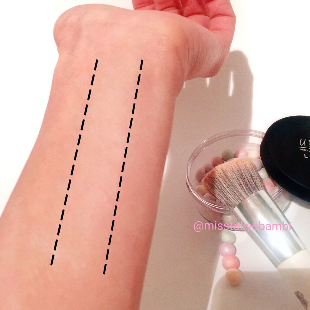 URGLAM LUXE COLOR BALL POWDER/U R GLAM/ルースパウダーを使ったクチコミ(8枚目)