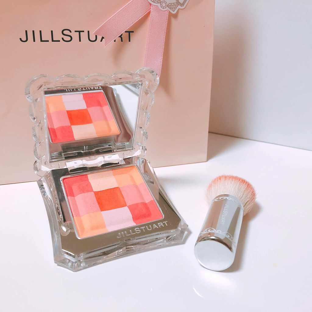 ミックスブラッシュ コンパクト モアカラーズ/JILL STUART/パウダーチークを使ったクチコミ(1枚目)